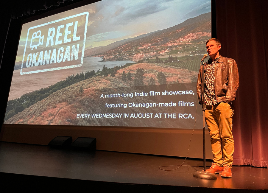 Eddy's Kingdom Director, Gregg Compton provides a Q&A for the audience after the screening.