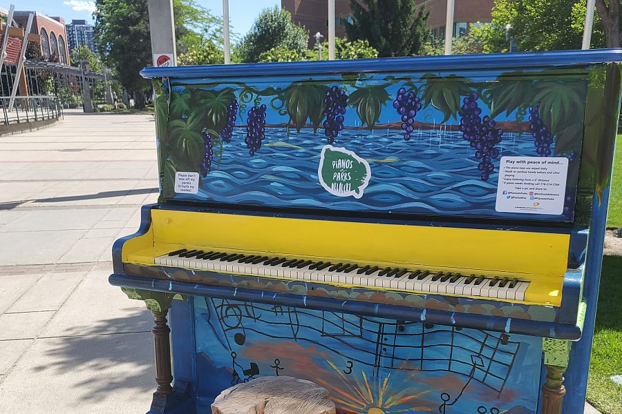 RCA is a 2021 Pianos in the Park Ambassador